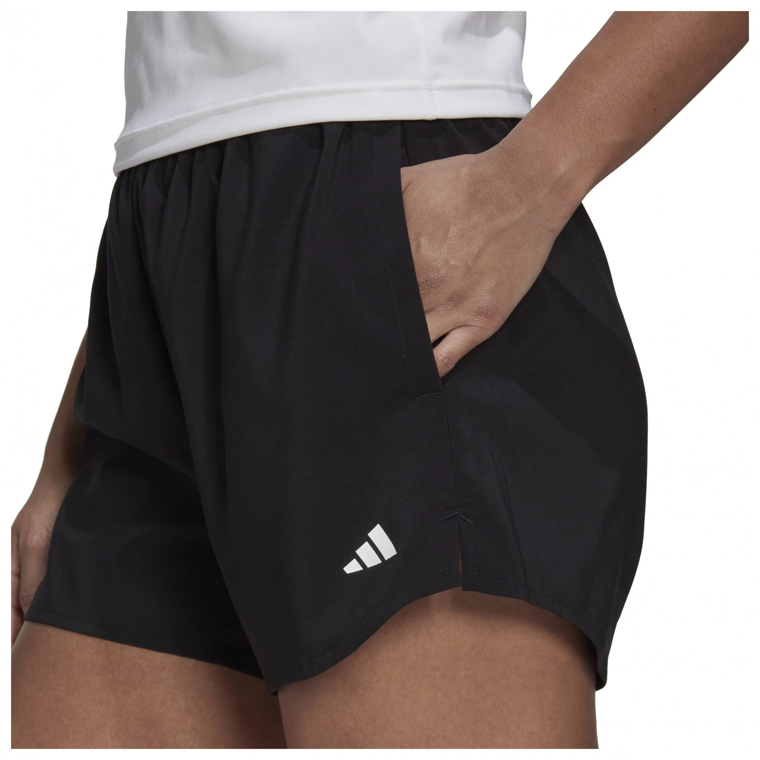 ADIDAS Women's Aeroready Minimal Woven Shorts - Running Shorts - Image 8