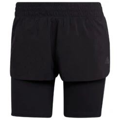 ADIDAS Women's Reebok Identity 3-Bars Two-In-One - Running Shorts