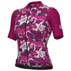 ALE Women's PR-E Hibiscus S/S Jersey - Cycling Jersey