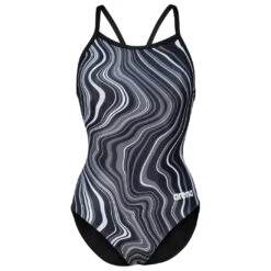 Arena Women's Lightdrop Back Marbled - Swimsuit