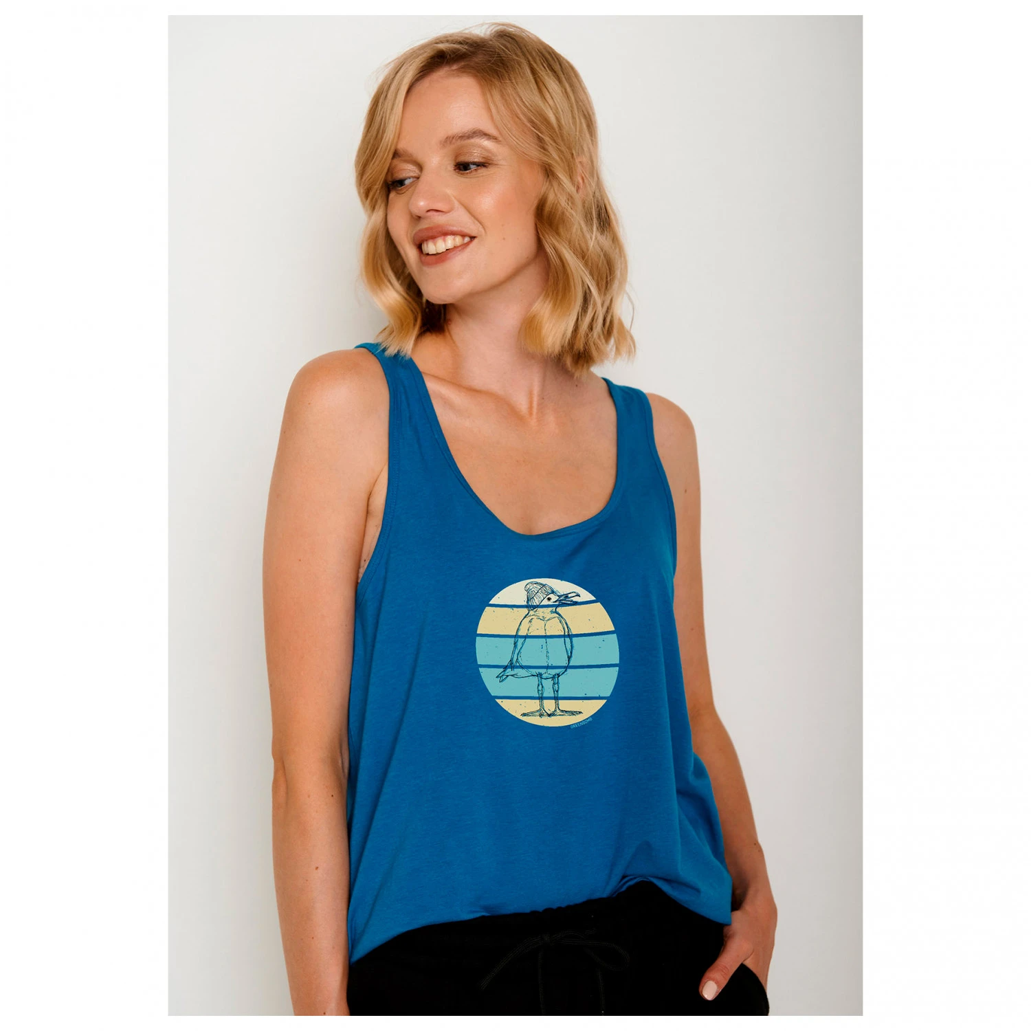 Women's Animal Seagull Stripes Stay - Top - Image 2