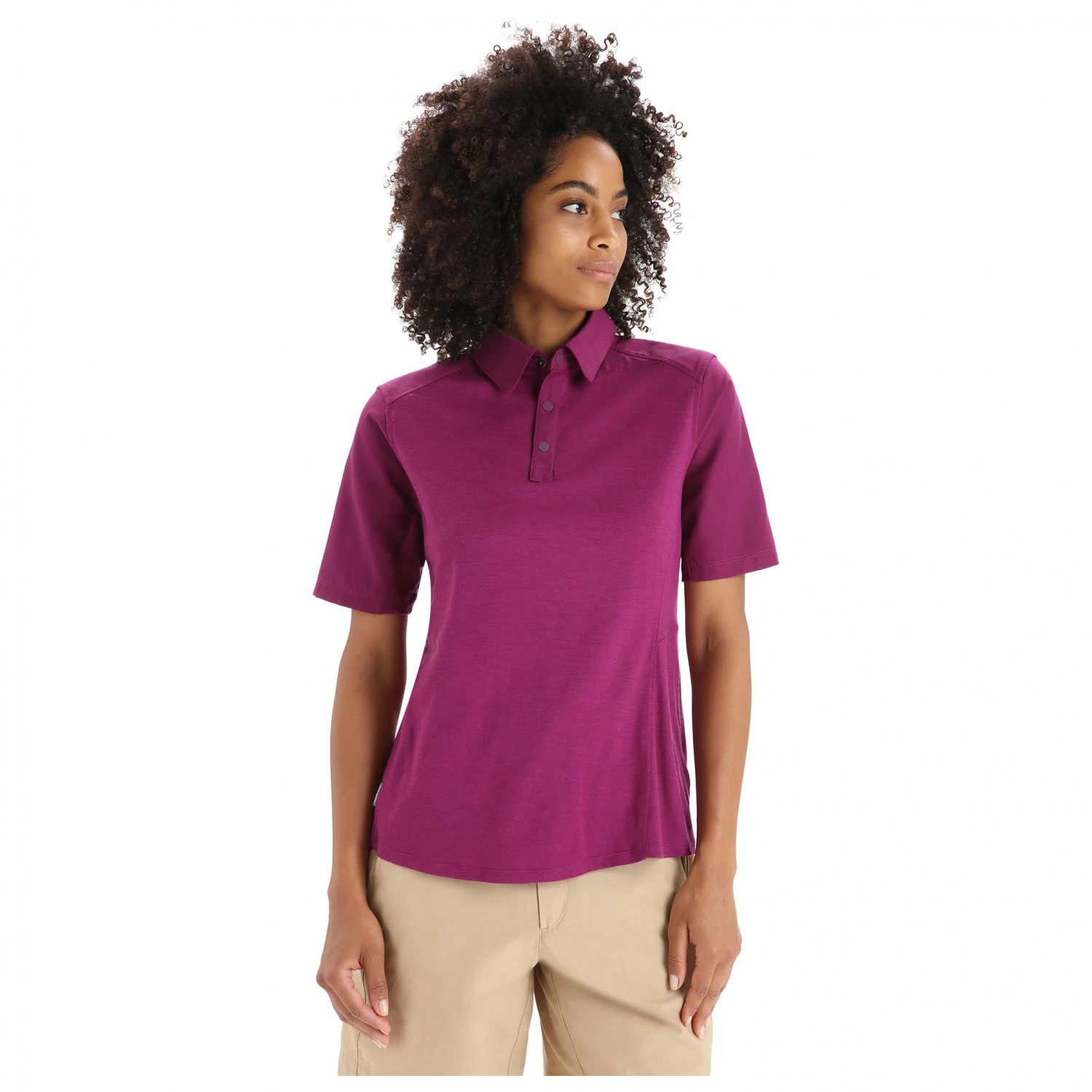 Icebreaker Women's Hike S/S Top - Polo Shirt - Image 3