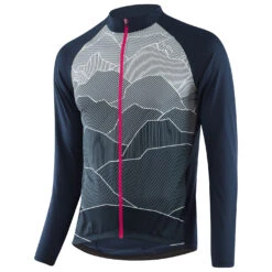 Loeffler Bike L/S Jersey Full Zip Hills Mid - Cycling Jersey