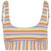 Maaji Women's Rainbow Stripe Donna - Bikini Top
