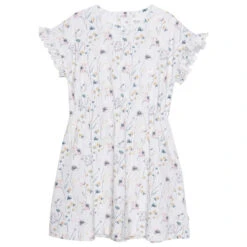 Minymo Kid's Dress S/S AOP - Dress