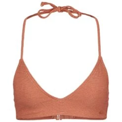 Roxy Women's Coconut Crew Fixed Tri - Bikini Top