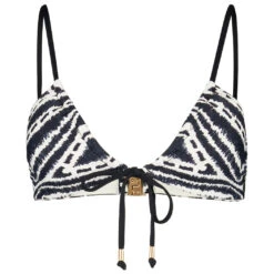 Seafolly Women's Zanzibar Drawstring Bralette - Bikini Top