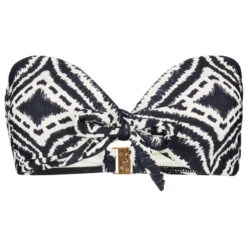 Seafolly Women's Zanzibar Twist Tie Front Bandeau - Bikini Top