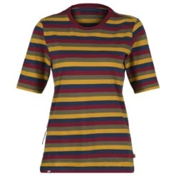 Women's Cotton Striped T-Shirt - Cycling Jersey