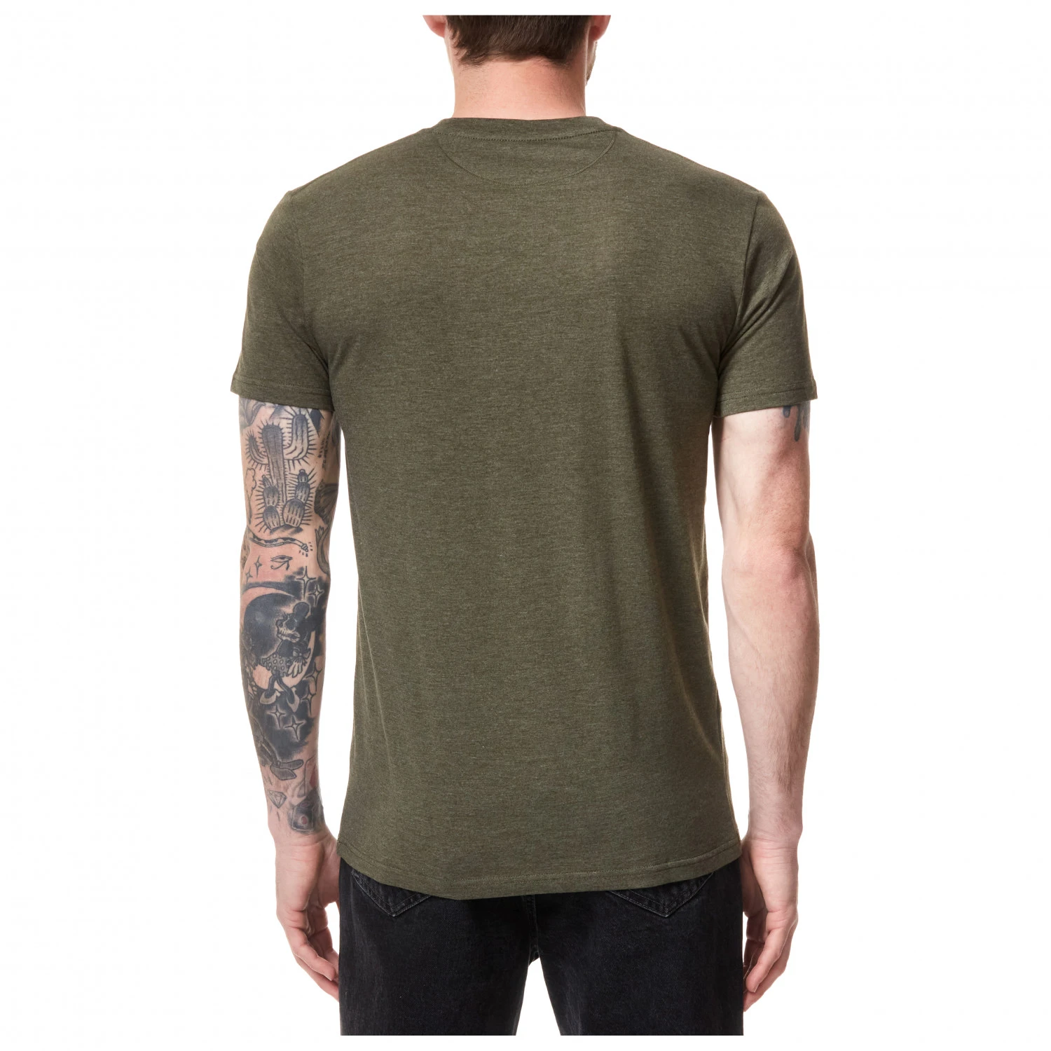 Tentree Spruce Stripe Ten T-Shirt - Image 2