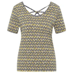 Women's Jersey Shirt S/S With Back Lacing - T-shirt